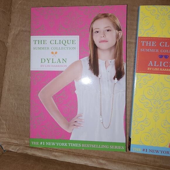 ALLOY EUC 2 BOOKS BY LISI HARRISON.  THE CLIQUE SUMMER COLLECTION - Picture 2 of 4